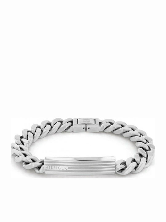Tommy Hilfiger Ανδρικό Βραχιόλι Αλυσίδα από Ανοξείδωτο Ατσάλι 19cm