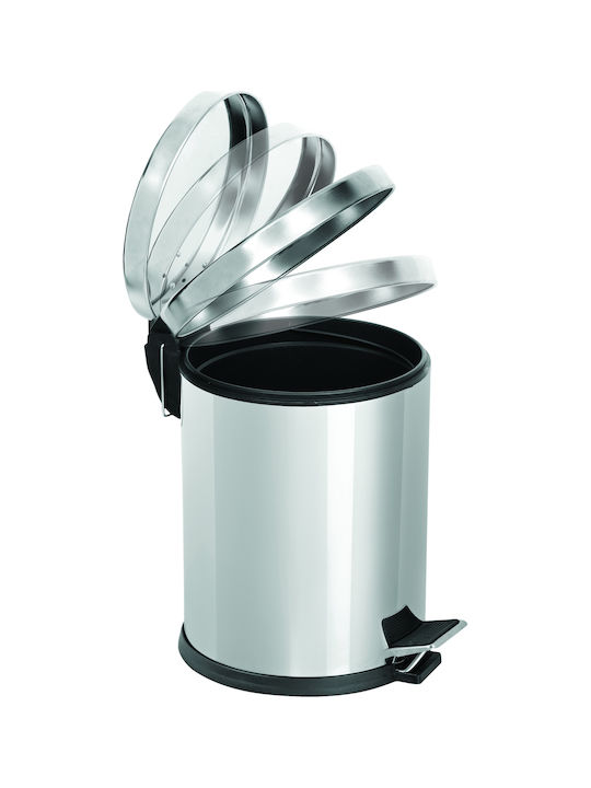 Max Home 307 ER0307005 Inox Банята кошче Софт Клоуз 5лт Сребрист