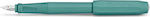 Kaweco Perkeo Writing Pen Medium Green made of Plastic with Blue Ink 10002224