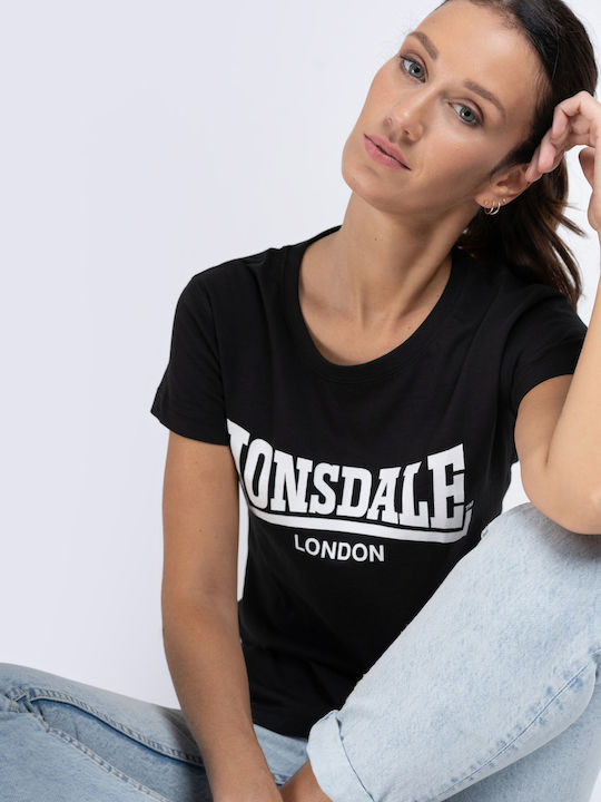 Lonsdale Cartmel T-Shirt Schwarz