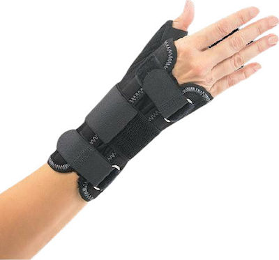 Vita Orthopaedics 03-2-019 Airtex Fabric Forearm Splint with Thumb Left Side Black