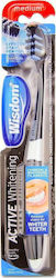 Wisdom Active Whitening Charcoal Οδοντόβουρτσα Medium