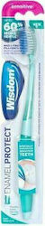 Wisdom Enamel Protect Sensitive Manual Toothbrush Soft Green 1pcs