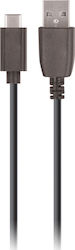 Maxlife USB 2.0 USB-C мъжки - USB-A мъжки 0.2м Maxlife USB 2.0 USB-C мъжки - USB-A мъжки 0.2м