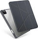 Uniq Moven Флип капак Пластмаса / Изкуствена кожа Charcoal Grey (iPad Pro 2021 12.9" - iPad Pro 2021 12.9") UNIQ-NPDP12.9(2021)-MOVGRY