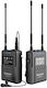 Saramonic UwMic9S Kit 1 (TX+RX) Комплект Безжично Δυναμικό Микрофон Висулка, Щипка, Колан Журналистически в Черен Цвят