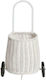 Olli Ella Kinder Aufbewahrungskorb aus Stroh Original Luggy Weiß 38x26x74cm 1Stück