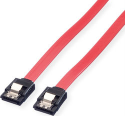 Value 7-Pin SATA III to 7-Pin SATA III Cable 50cm Red (11.99.1550-20)