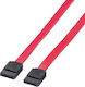 Value 7-пинов SATA II - 7-пинов SATA II Кабел 100см Червен (11.99.1560-100)