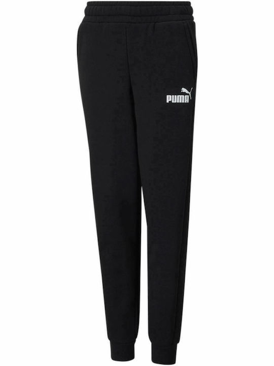 Puma Παιδικό Παντελόνι Φόρμας Μαύρο Essentials