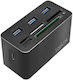 LogiLink Hub 3 Θυρών USB 3.0 με σύνδεση USB-A