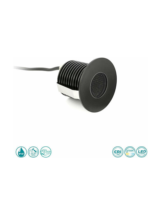 Faro Barcelona Grund Spot Bodenleuchte LED 7W m...