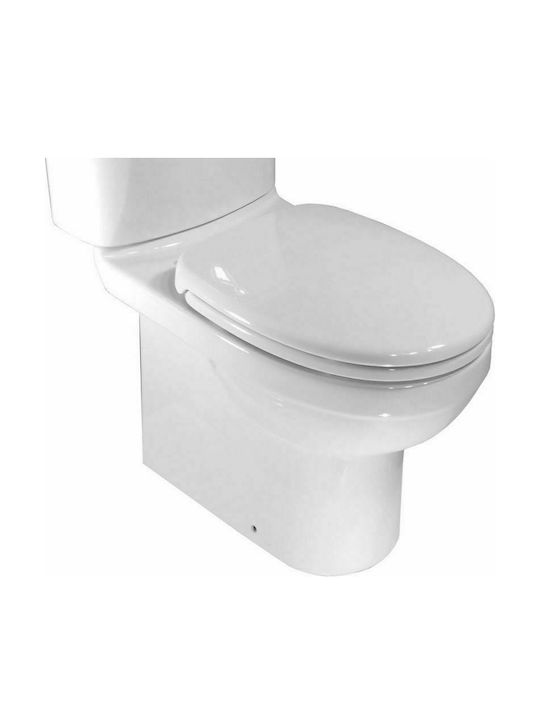Gloria Armonia Toilettenbrille Kunststoff 42x36cm Weiß