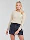 Only Women's Long Sleeve Sweater Beige