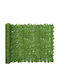 vidaXL Artificial Foliage in Roll with Green Leaves 5x1.5m