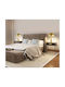Zambelis Lights Metal Table Lamp for Socket E27 with Gold Shade and Base
