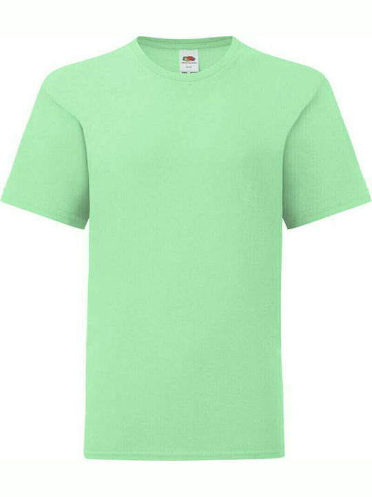 Fruit of the Loom Kids' T-shirt Neomint