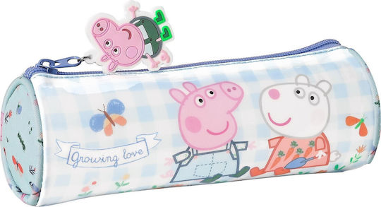 Safta Peppa Pig Κασετίνα Βαρελάκι Γαλάζια