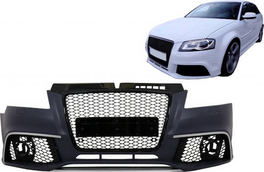 Stoßstange Auto Vorderseite Kompatibel mit Audi A3 8P 2008-2012 Facelift RS3