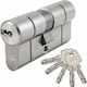 Abus Κύλινδρος Κλειδαριάς Ασφαλείας D6s 63mm (3...