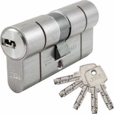 Abus D6s Αφαλός για Τοποθέτηση σε Κλειδαριά 70mm (30x40) σε Ασημί Χρώμα