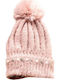 Verde 12-233 Ribbed Beanie Cap Pink