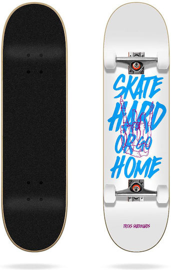 Tricks Skate Tricks Hard 8" Komplett Kurzboard Mehrfarbig