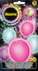 Set 5 Ballons Latex Mehrfarbig mit LEDs 23cm