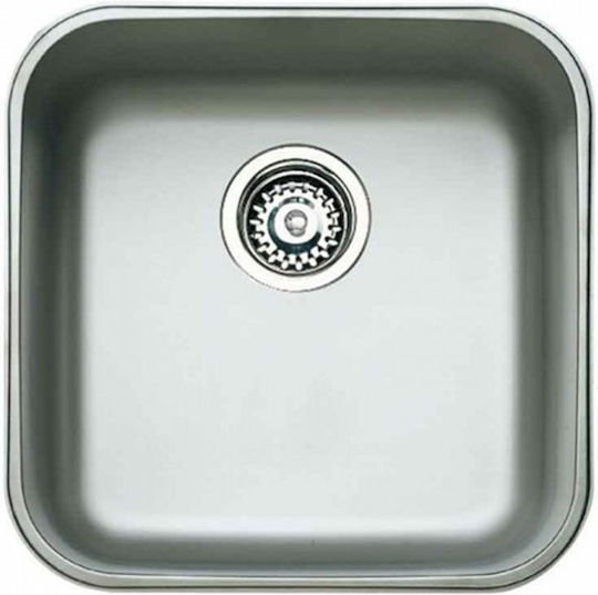 Teka BE 40.40 10125005 Sub masă Chiuvetă Inox Satinat L43.5xW43.5cm Argintiu
