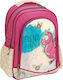 Nici Ruby Rosa Schulranzen Rucksack Grundschule Rosa mit Flaschenhalter 30Liter