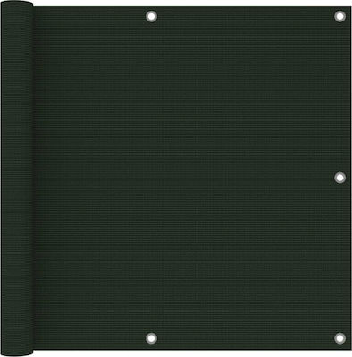 vidaXL Διαχωριστικό Σκίασης σε Ρολό Πράσινο 0.9x4m από HDPE