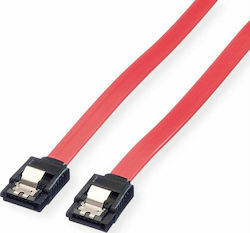 Value 7-Pin SATA III to 7-Pin SATA III Cable 1m Red (11.99.1551-20)