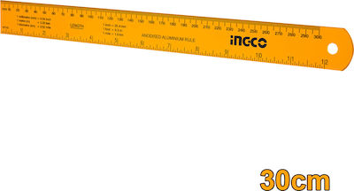 Ingco Rigla Aluminiu 30cm Aluminiu 30cm