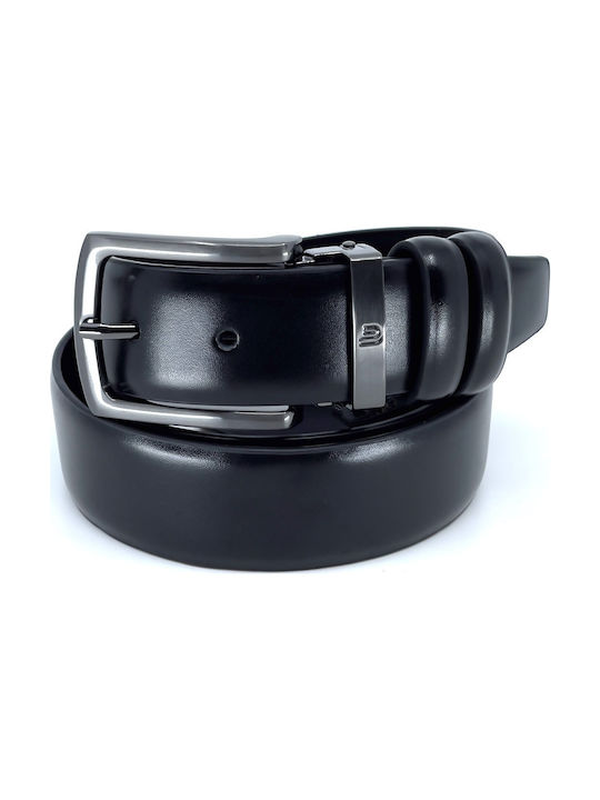 Black Leather Belt 3.5CM