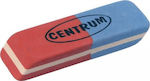 Centrum Eraser for Pencil and Pen Blue - Red 1pcs