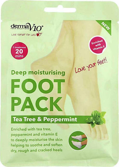 Derma V10 Maske Ενυδάτωσης für Beine 2Stück