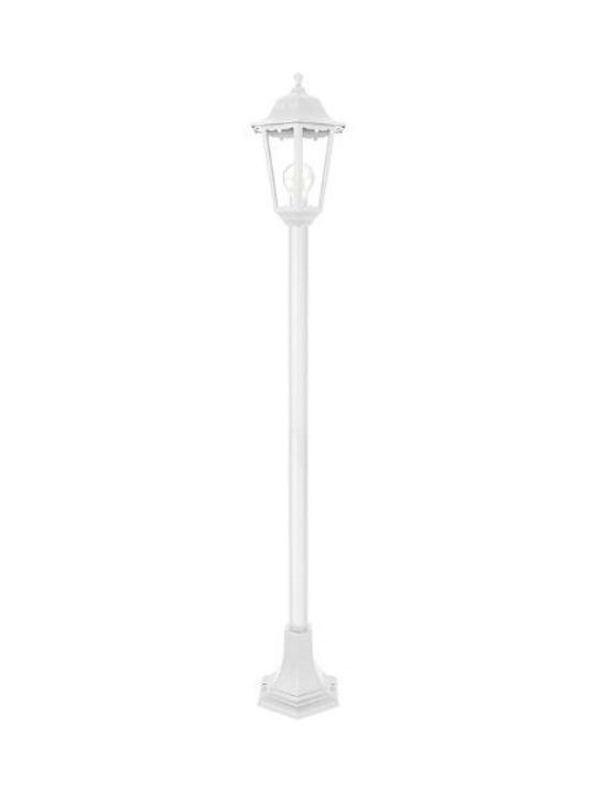 Fos me Outdoor Floor Lamp Beitrag IP44 for E27 Bulb Weiß