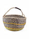 Soulworks Brandy Dekorativer Korb Korbweide mit Griffen Colorful 40x40x22cm