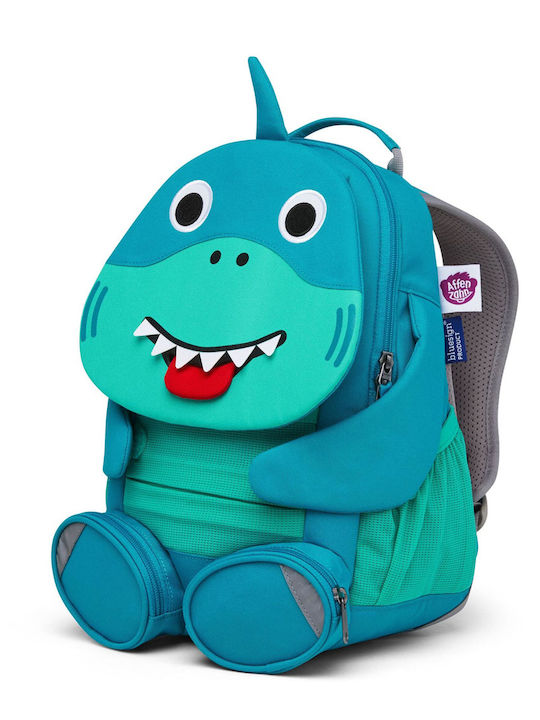 Affenzahn Καρχαριας School Bag Backpack Kindergarten in Blue color 8lt