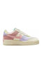 Air Force 1 Shadow Damen Flatforms Sneakers Cashmere / Pure Violet / Pink Oxford / Pale Coral