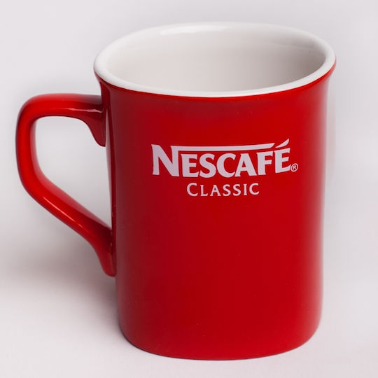 Nestle Nescafe Κούπα Κεραμική Κόκκινη 250ml Nestle Nescafe Κούπα Κεραμική Κόκκινη 250ml