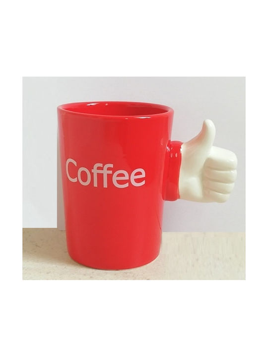 Ceramic Cup Red