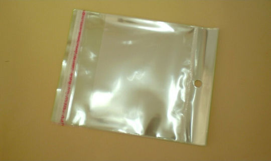Faitakis Pack Σακουλάκι Polypropylen (PP) με Αυτοκόλλητο 11x13.5cm 1000Stück