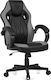 SENSE7 Prism Artificial Leather Gaming Chair Gray