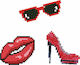 Diamond Dotz Kiss Sticker Diamond Painting Kit