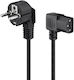 Goobay Schuko - IEC C13 Cablu 3m Negru (96032)