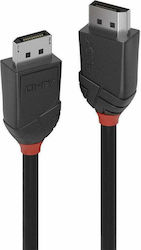 Lindy Black Line DisplayPort Masculin - DisplayPort Masculin 1m