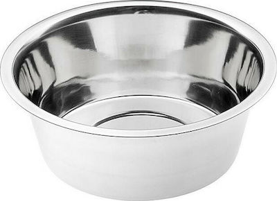 Ferplast Orion N55 Stainless Bowls Food & Water for Dog Silver 1200ml 71055005