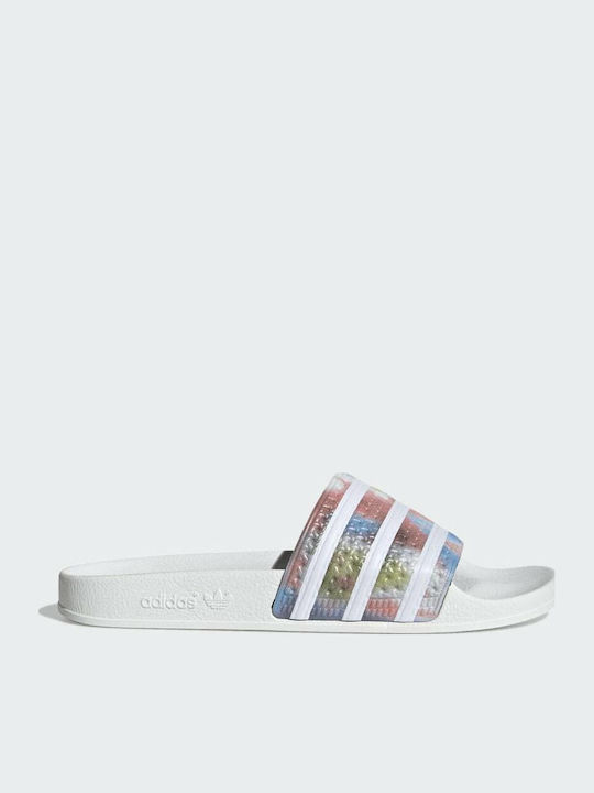 adidas Adilette Herren Slides Cloud White / Pul...