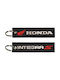 Keychain Honda Integra Fabric Black